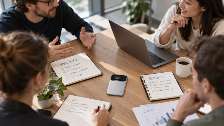 Uploaded Audio Transcription for Weekly Meetings