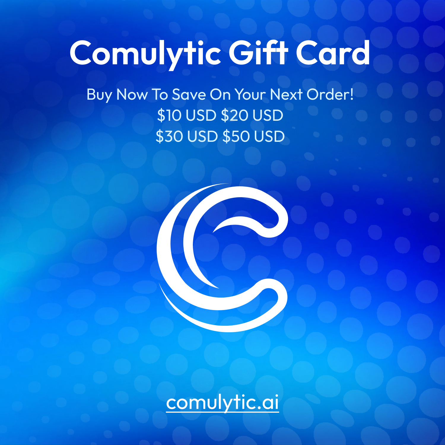 Comulytic Gift Card