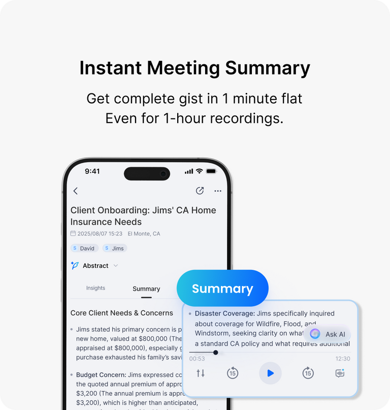 Instant Summaries